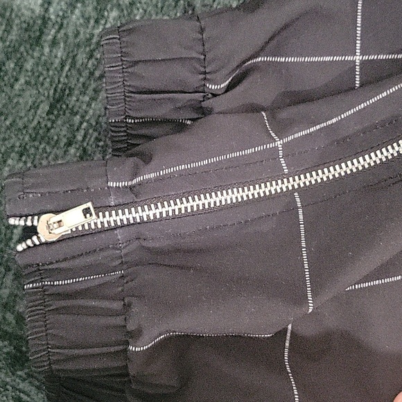 Albion Black Windowpane Women's Jetsetters / Joggers - Picture 4 of 6